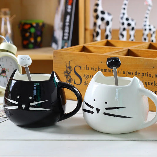 Ceramic Cute Cat Mugs