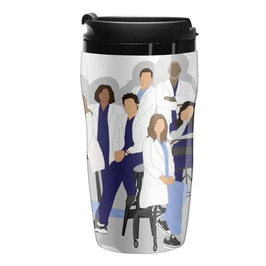 New greys anatomy Travel Coffee Mug Thermal Coffee Bottle Cofee Cup Luxury Coffee Cups Luxury Coffee Cup