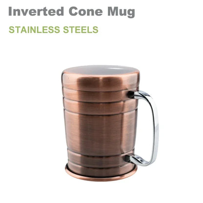 16.0oz Copper Moscow Mule Mug 1/2/3PCs Durable Coppery Beer Mugs Coffee Mug Milk Cup Pure Copper Cup tiki Drinkware