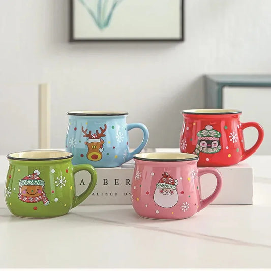 Christmas mousse mug