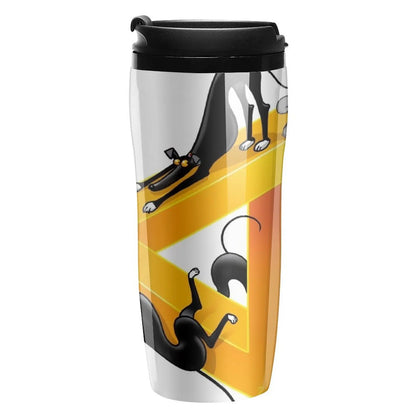 New Greyllusion Travel Coffee Mug Cups Coffee Cofee Cup Coffee Bottle Thermal Coffee Bottle