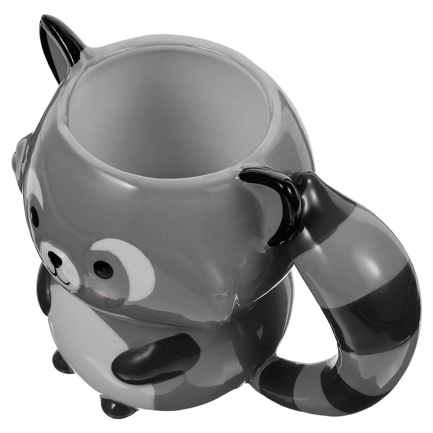 Raccoon Ceramic Coffee Cup