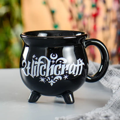 Creative and Cute Ceramic Cup Cat Cup Water Cup Halloween Ghost Day Coffee  Black  Tiki Cartoon Lucky Cat Cup Mugs Coffee Cups