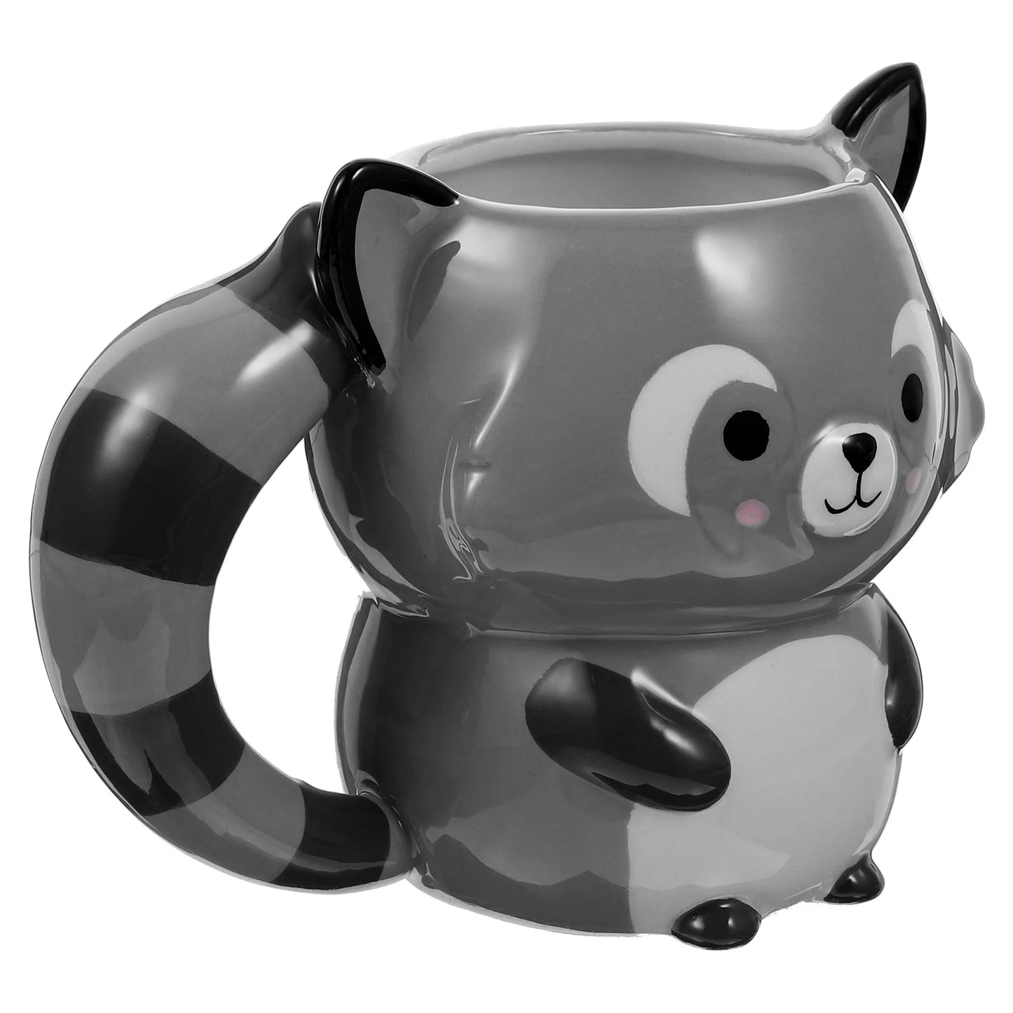 Raccoon Ceramic Coffee Cup