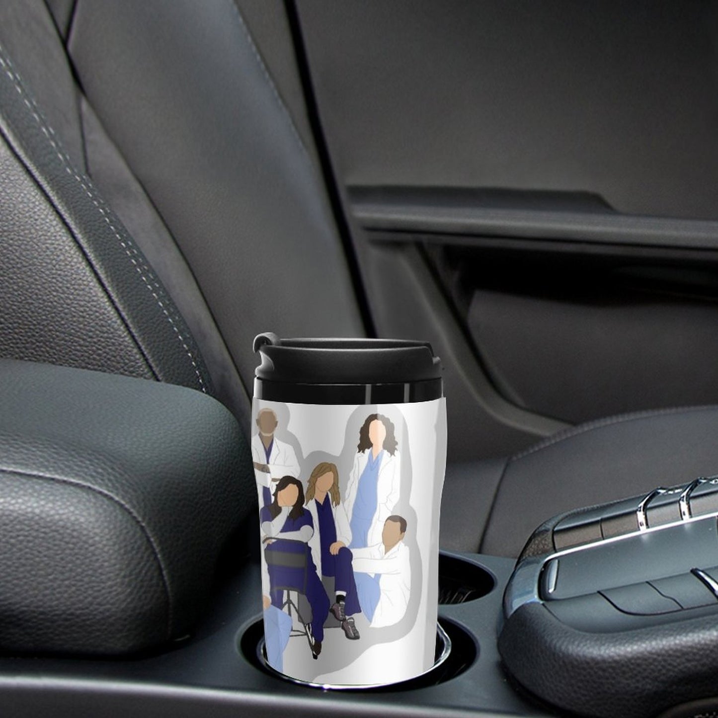 New greys anatomy Travel Coffee Mug Thermal Coffee Bottle Cofee Cup Luxury Coffee Cups Luxury Coffee Cup