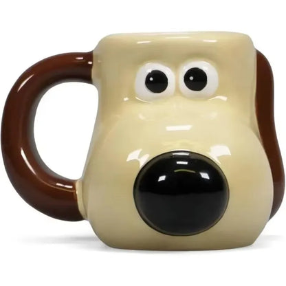 3D Dog Face Coffee Mug