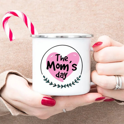 Best Mom Enamel Cups