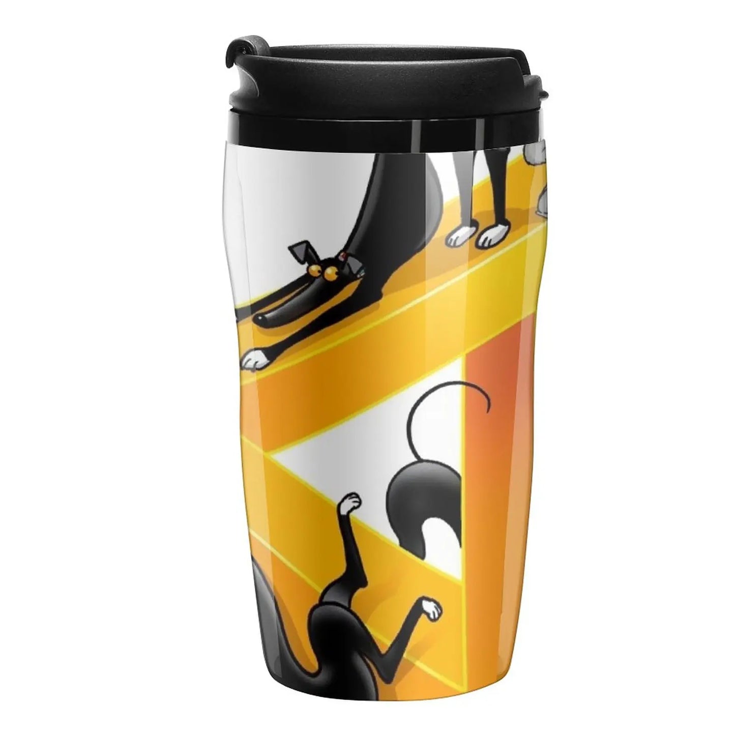 New Greyllusion Travel Coffee Mug Cups Coffee Cofee Cup Coffee Bottle Thermal Coffee Bottle