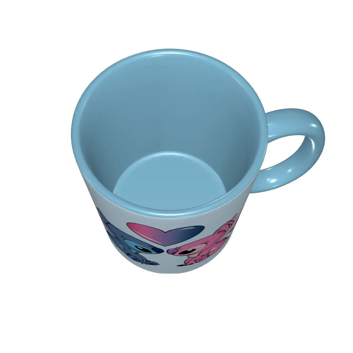 Cute Stitch And Angel Coffee Cup Funny Kawaii Lovely Mugs Gift For Women Men